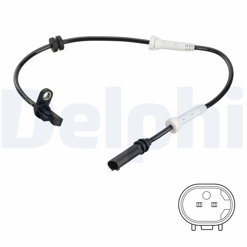 DELPHI Czujnik, prędkość obrotowa koła SS20755