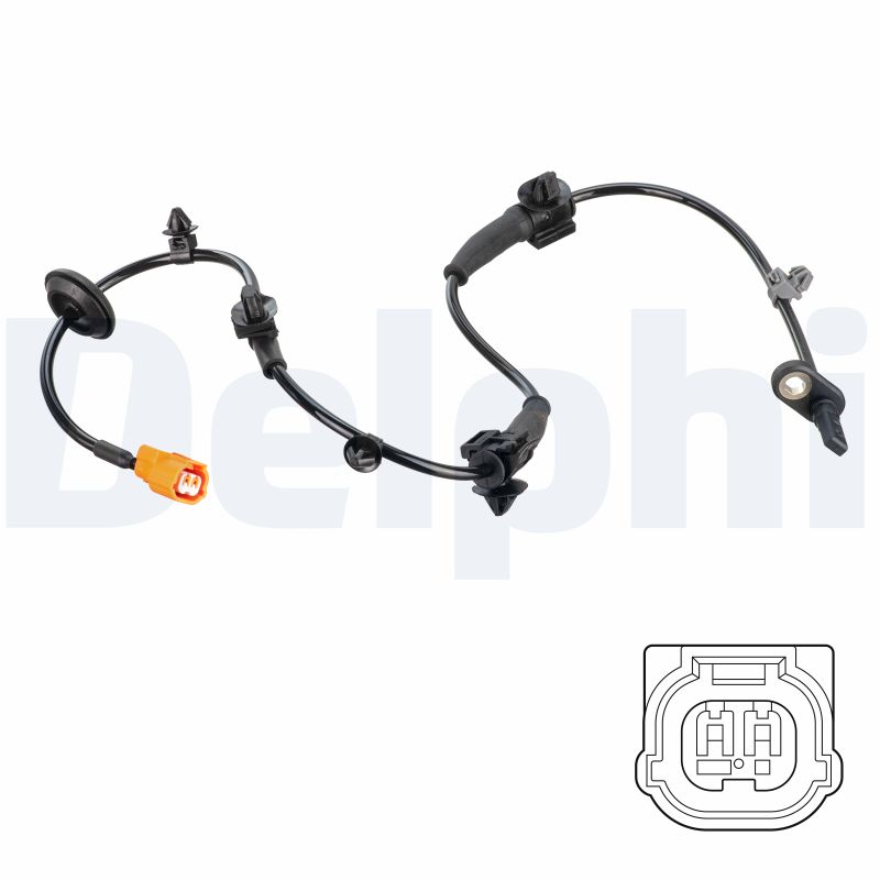 DELPHI Czujnik, prędkość obrotowa koła SS20782