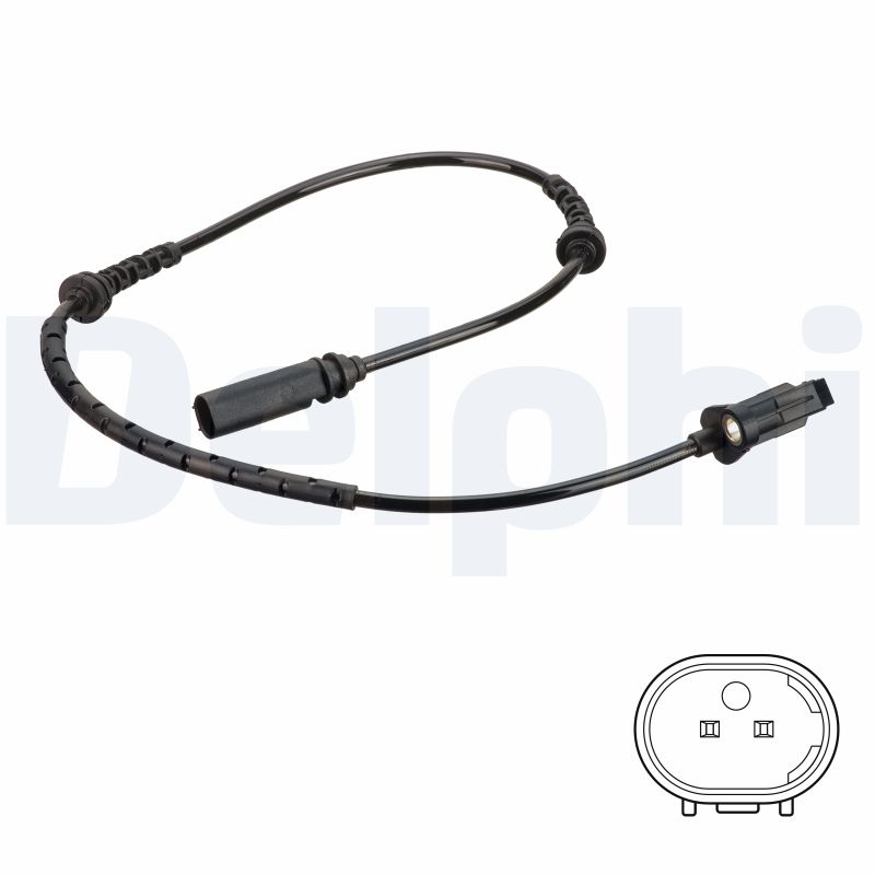 DELPHI Czujnik, prędkość obrotowa koła SS20804