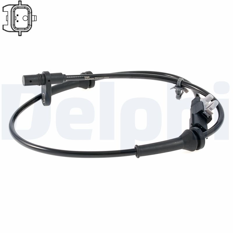 DELPHI Czujnik, prędkość obrotowa koła SS21277-12B1
