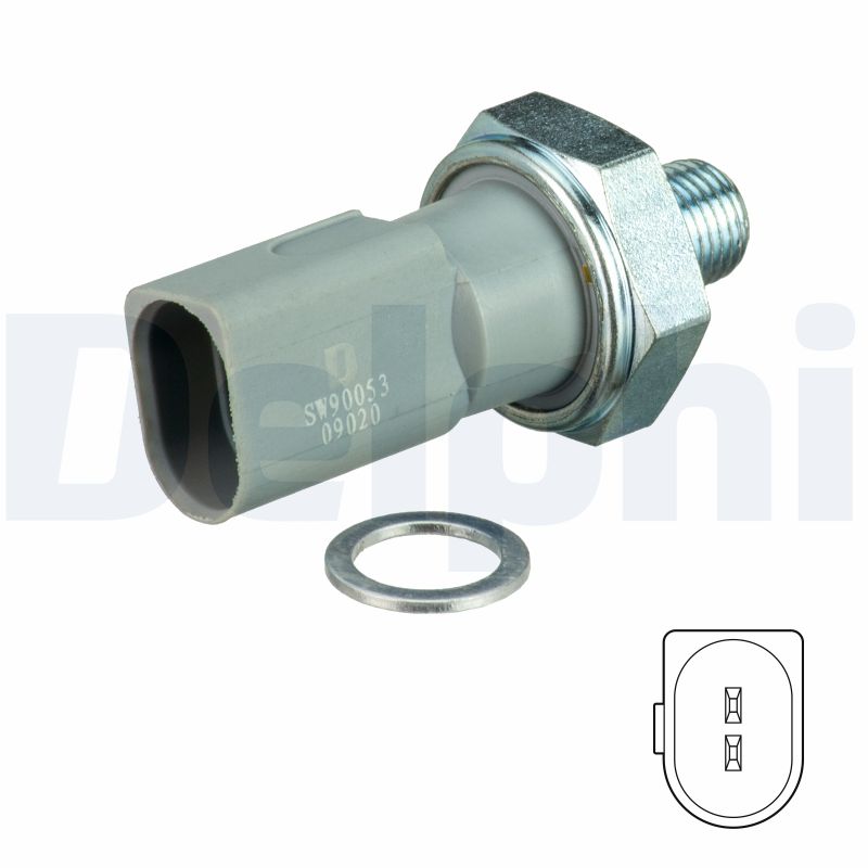DELPHI Włącznik ciśnieniowy oleju SW90053
