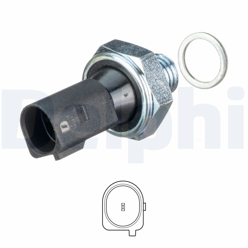 DELPHI Włącznik ciśnieniowy oleju SW90056