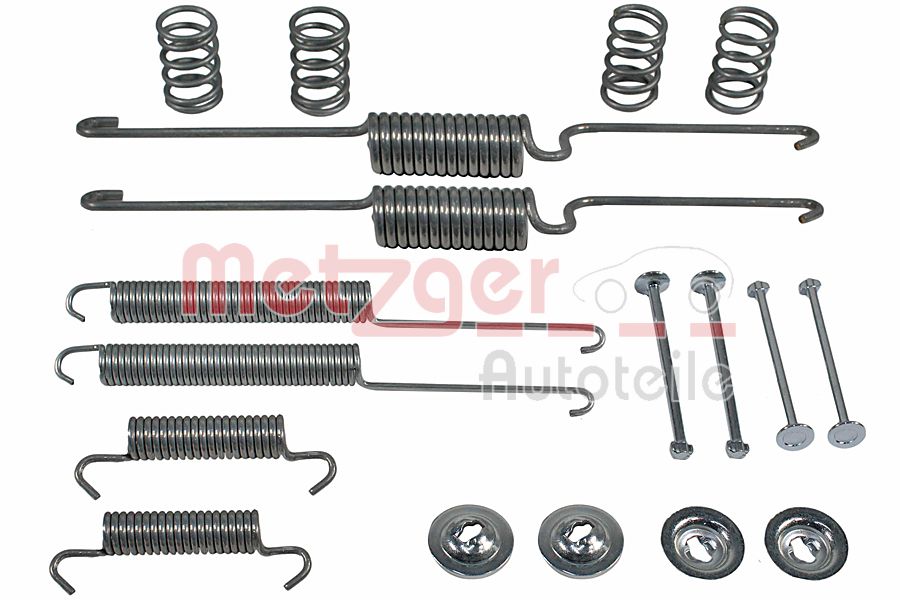 METZGER AUTOTEILE Lisatarvikute komplekt, trummelpiduriklotsid 105-0026X-02