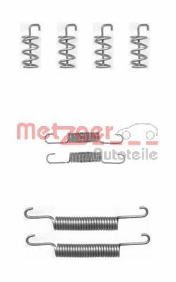 METZGER AUTOTEILE Lisatarvikute komplekt, käsipiduri klotsid 105-0831