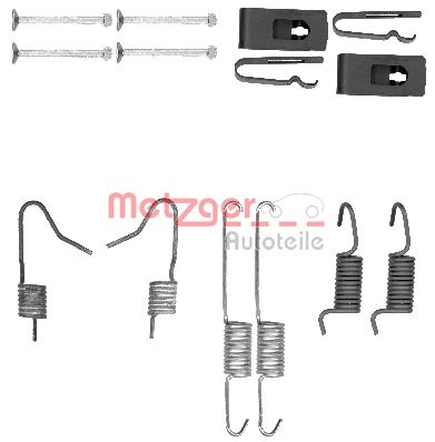 METZGER Tarvikesarja, seisontajarru 105-0898