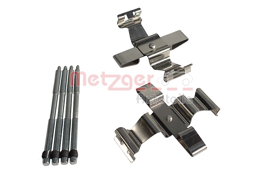 METZGER AUTOTEILE Lisakomplekt, ketaspiduriklotsid 109-0109