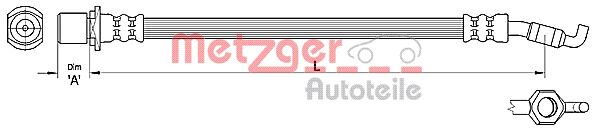 METZGER Jarruletku 4110286