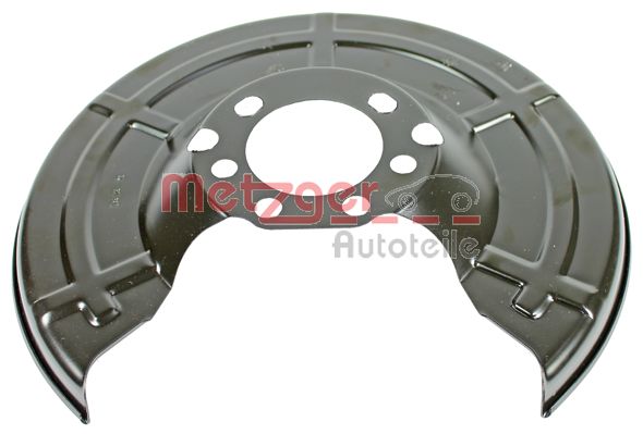 METZGER Panel rozbryzgiwujący, tarcza hamulcowa 6115019