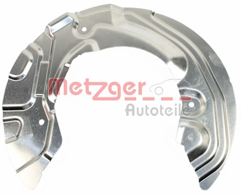 METZGER Panel rozbryzgiwujący, tarcza hamulcowa 6115063