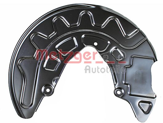 METZGER Panel rozbryzgiwujący, tarcza hamulcowa 6115273