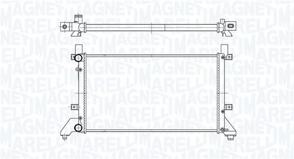 MAGNETI MARELLI radiatorius, variklio aušinimas 350213189400
