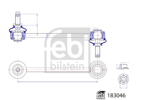 FEBI BILSTEIN Otsavarras, stabilisaator 183046