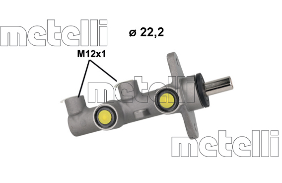 METELLI Pompa hamulcowa 05-1207