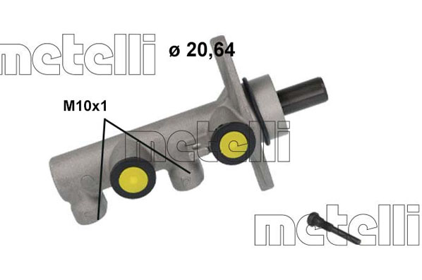 METELLI Piduri peasilinder 05-1239