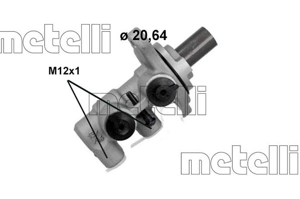 METELLI Piduri peasilinder 05-1241