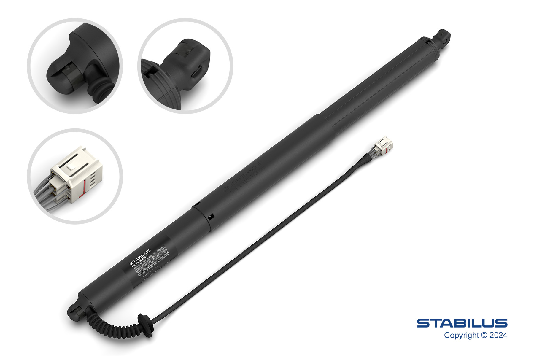 STABILUS Elektrimootor, tagaluuk 068890