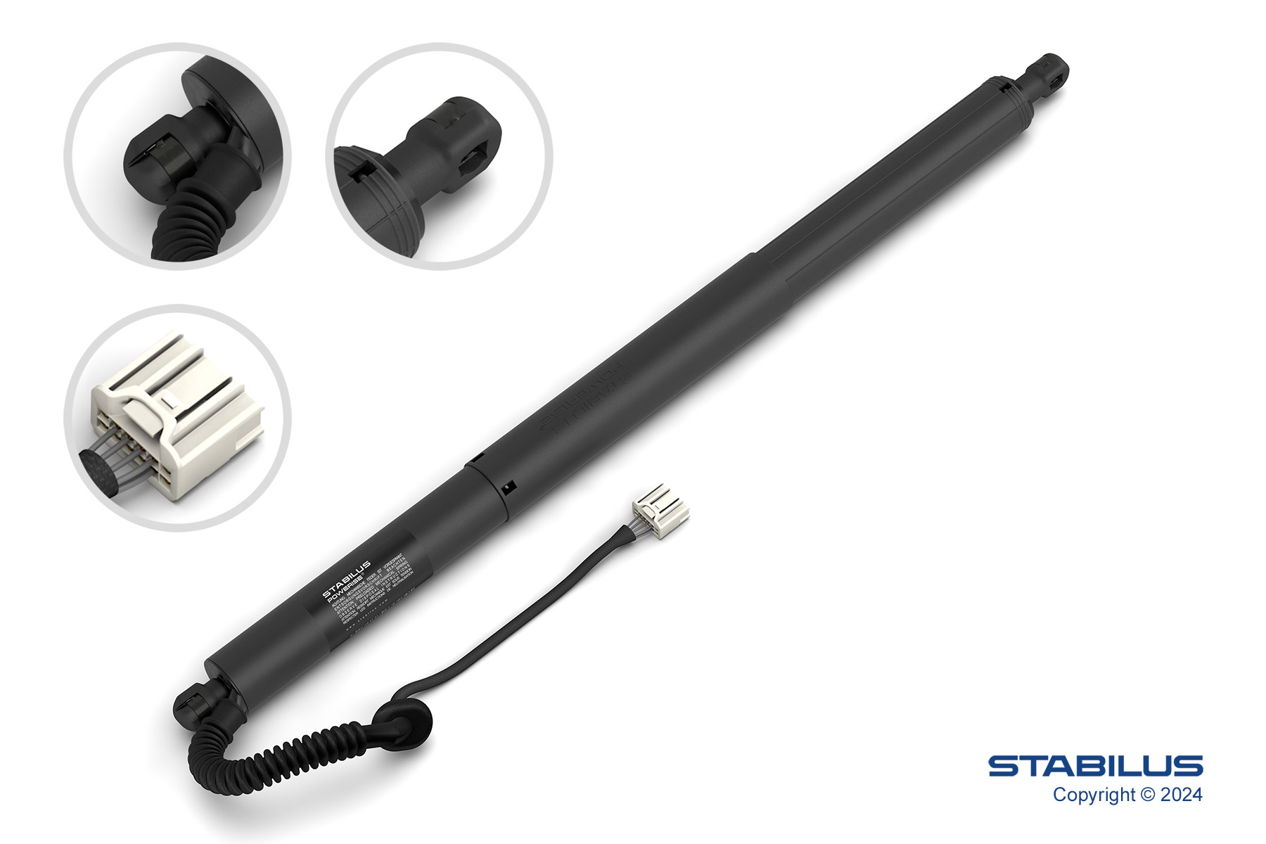 STABILUS Elektrimootor, tagaluuk 228030