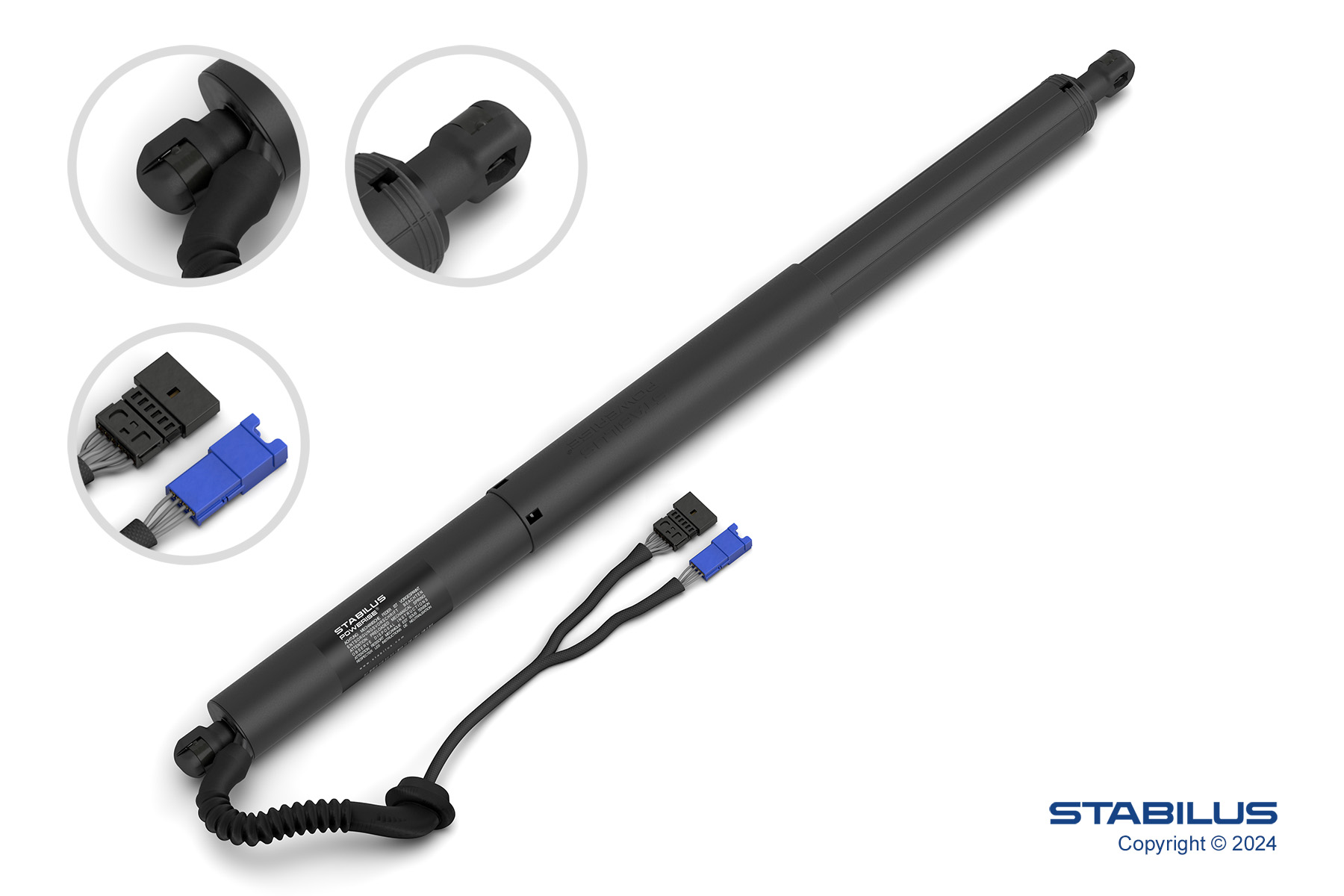 STABILUS Elektrimootor, tagaluuk 409684