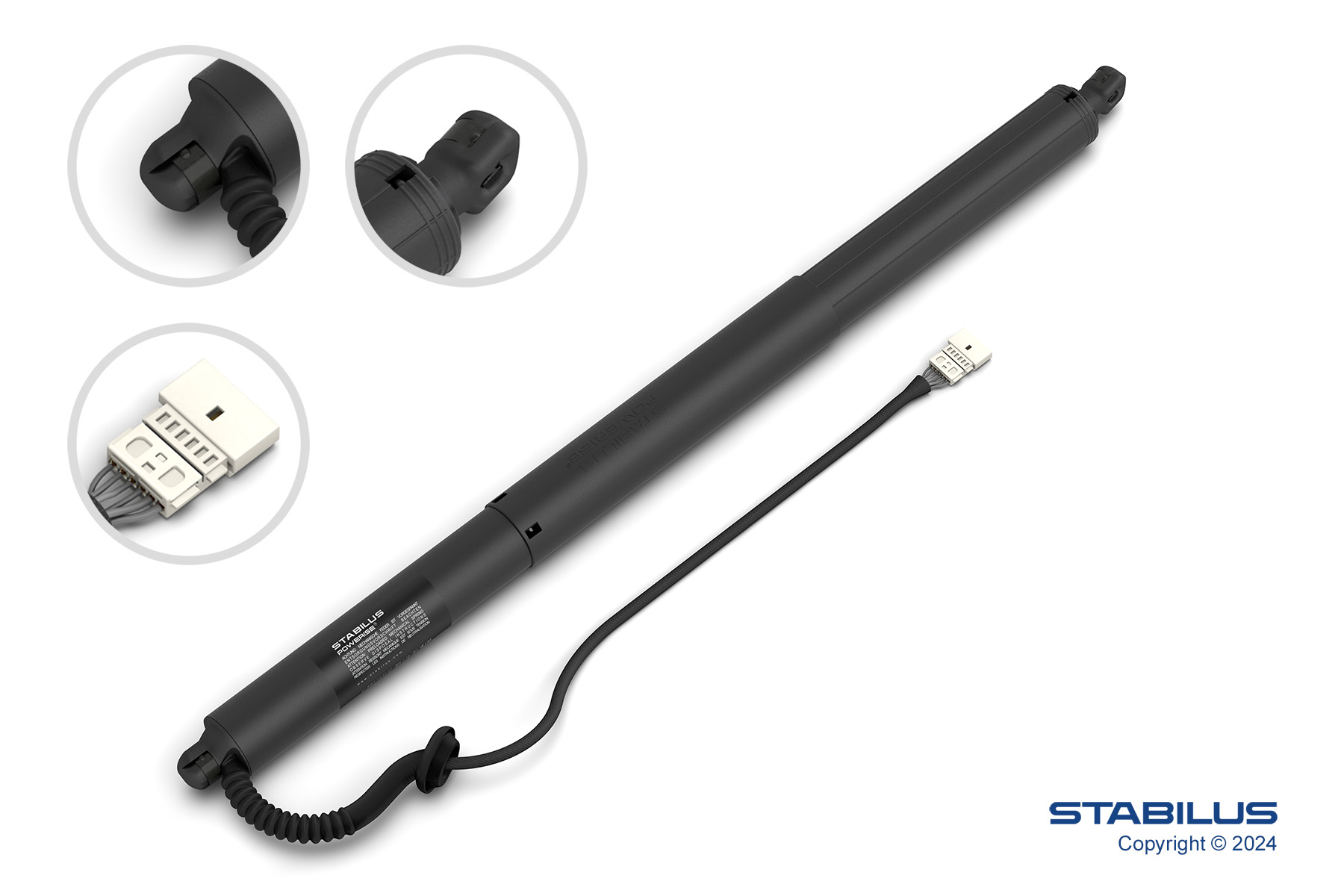 STABILUS Elektrimootor, tagaluuk 511516