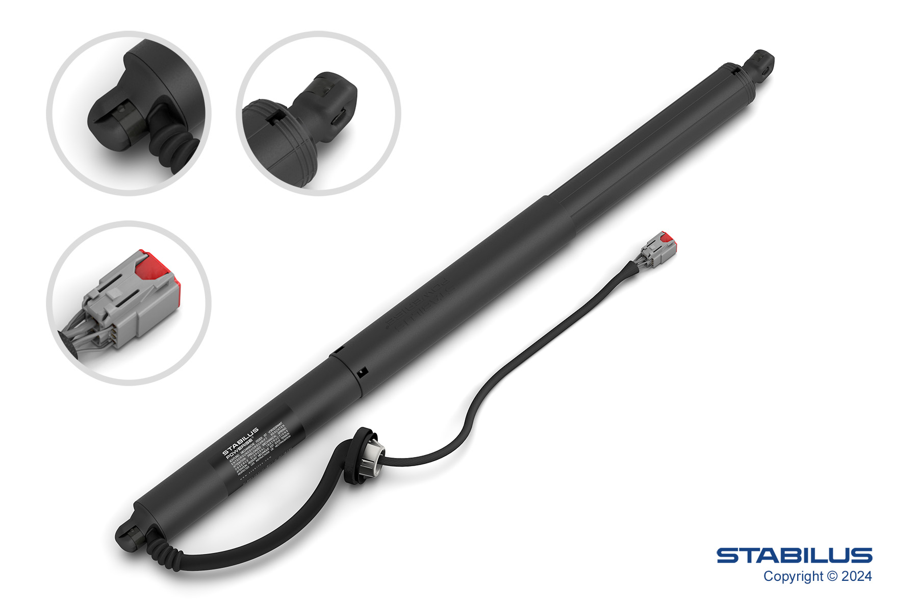 STABILUS Elektrimootor, tagaluuk 711796