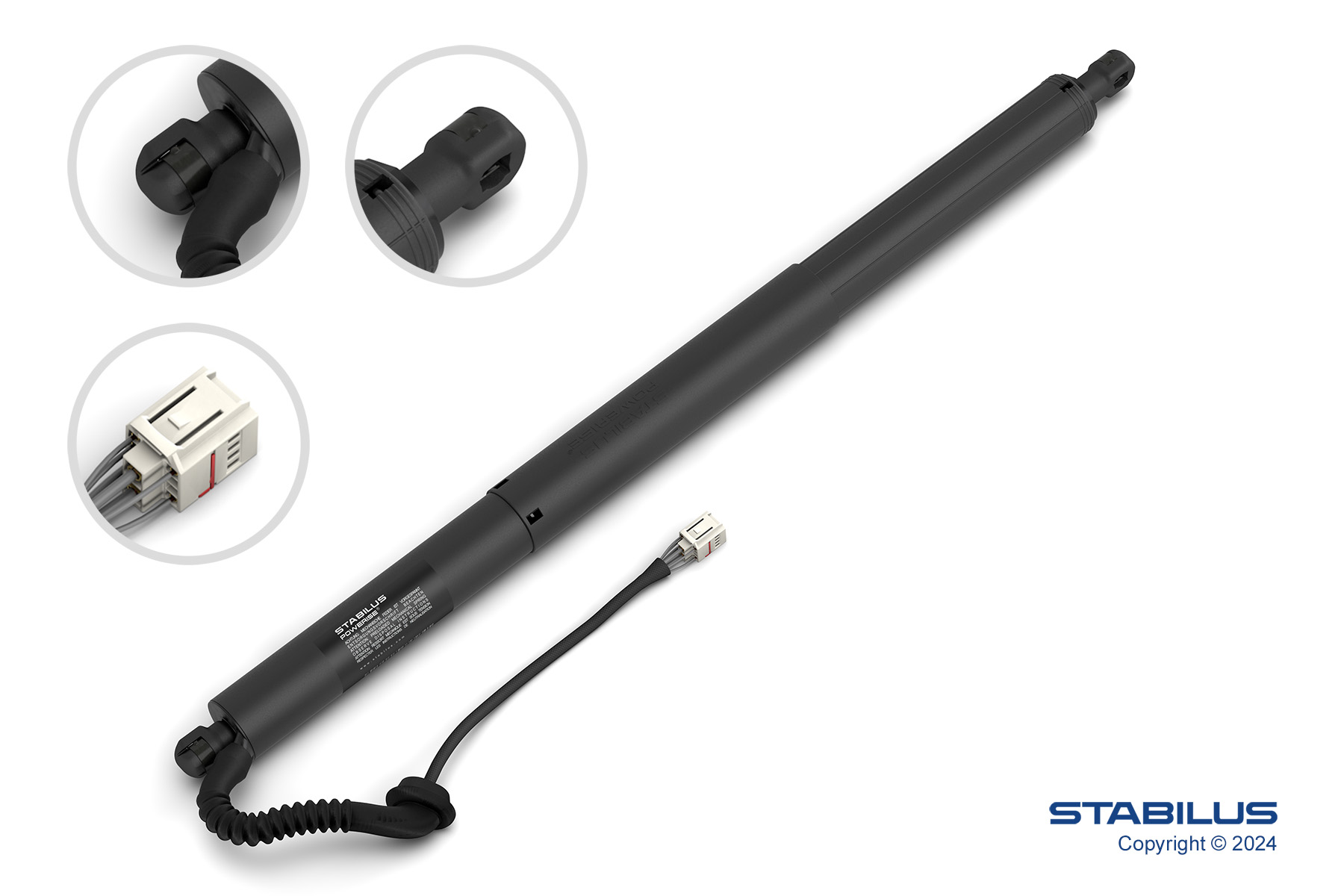 STABILUS Elektrimootor, tagaluuk 943852