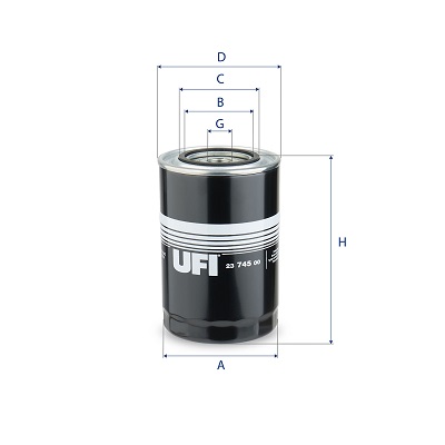 UFI Õlifilter 23.745.00
