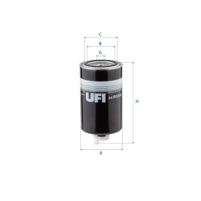 UFI Kütusefilter 24.503.00