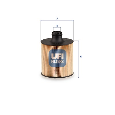 UFI alyvos filtras 25.284.00