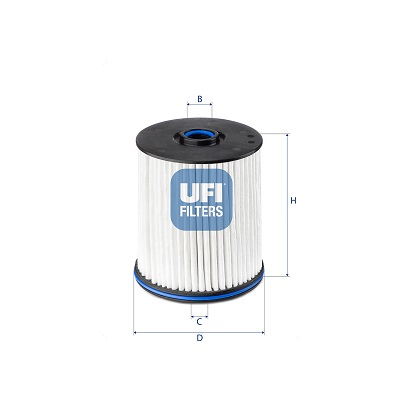 UFI Kütusefilter 26.E2X.02