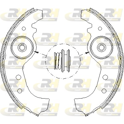 ROADHOUSE Piduriklotside komplekt 4015.01