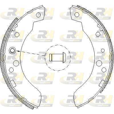 ROADHOUSE Bromsbackar, sats 4111.00