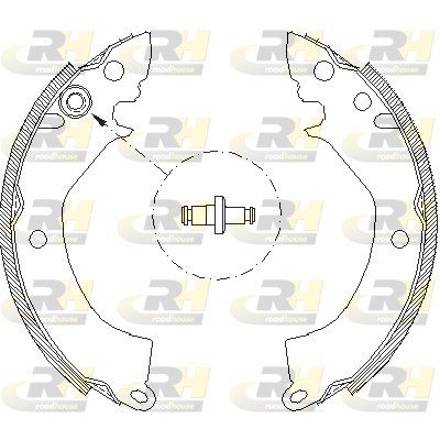 ROADHOUSE Bromsbackar, sats 4157.00