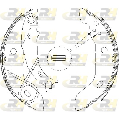 ROADHOUSE Piduriklotside komplekt 4421.00