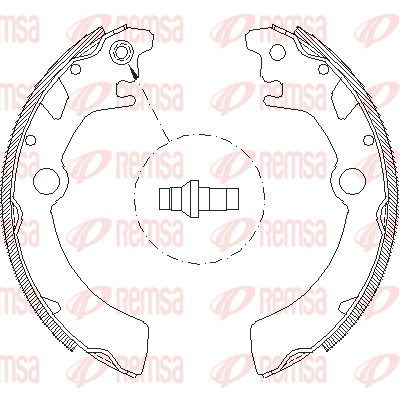 REMSA Piduriklotside komplekt 4116.00
