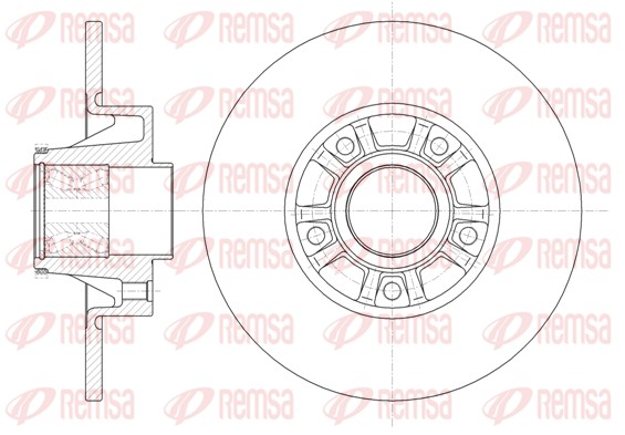 REMSA Piduriketas 6733.20