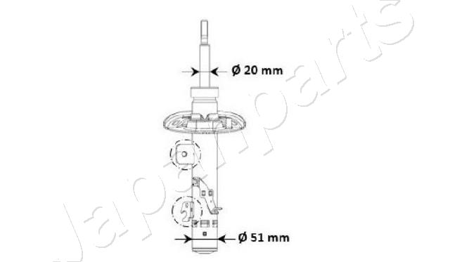 JAPANPARTS Amortisaator MM-00975