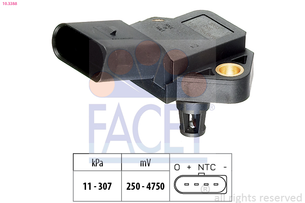 FACET Andur,kompressorirõhk 10.3388