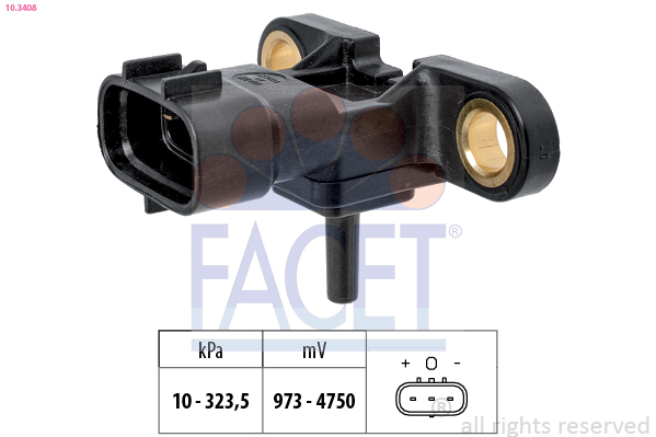 FACET Andur,kompressorirõhk 10.3408
