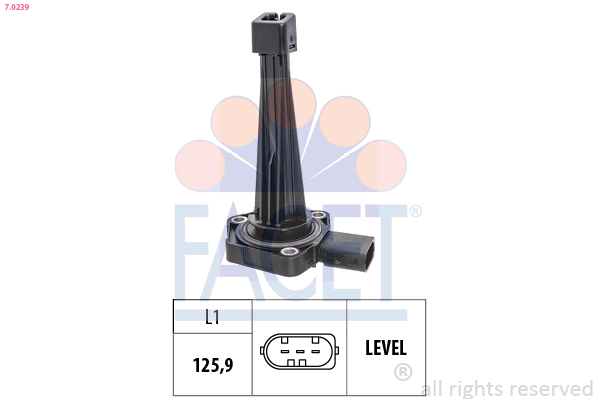 FACET Sensor, motoroljenivå 7.0239