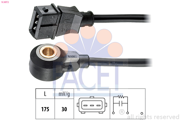 FACET Nakutustunnistin 9.3072