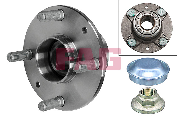 Schaeffler FAG Pyöränlaakerisarja 713 6152 90