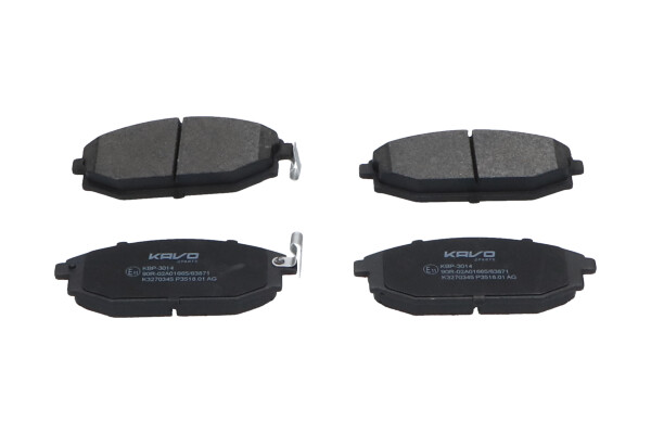 KAVO PARTS Piduriklotside komplekt, ketaspidur KBP-3014