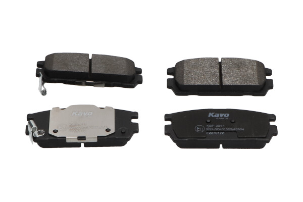 KAVO PARTS Piduriklotside komplekt, ketaspidur KBP-3017