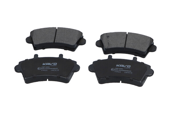KAVO PARTS Piduriklotside komplekt, ketaspidur KBP-6563