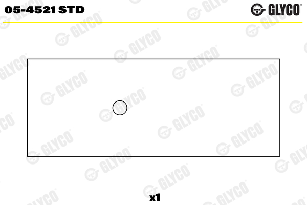 GLYCO Tuleja łożyska, korbowód 05-4521 STD