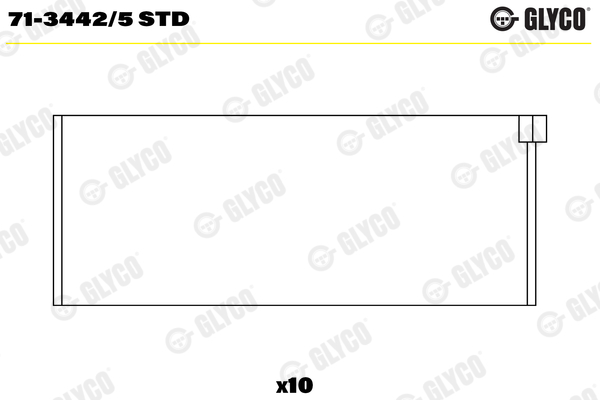 GLYCO Vevstakslager 71-3442/5 STD
