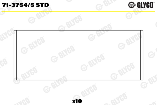 GLYCO Vevstakslager 71-3754/5 STD