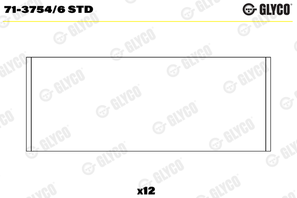 GLYCO Vevstakslager 71-3754/6 STD