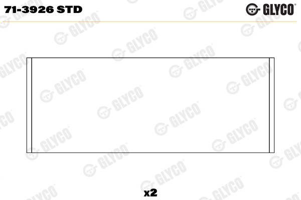 GLYCO Kiertokangen laakeri 71-3926 STD