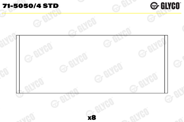 GLYCO Vevstakslager 71-5050/4 STD